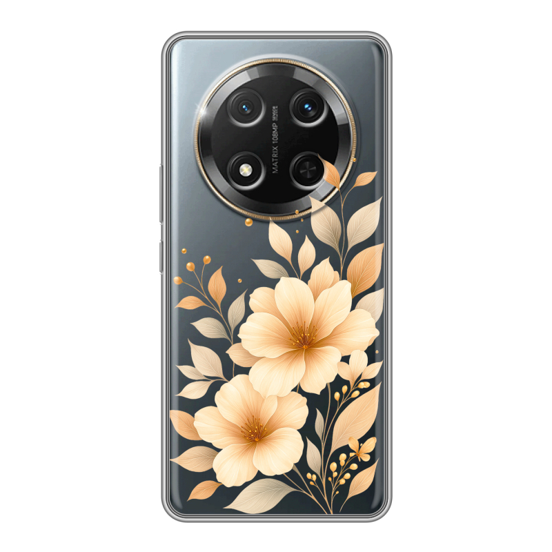 Силиконовый чехол на Honor X9c с принтом для девушки Силиконовый чехол на Honor X9c с принтом для девушки
