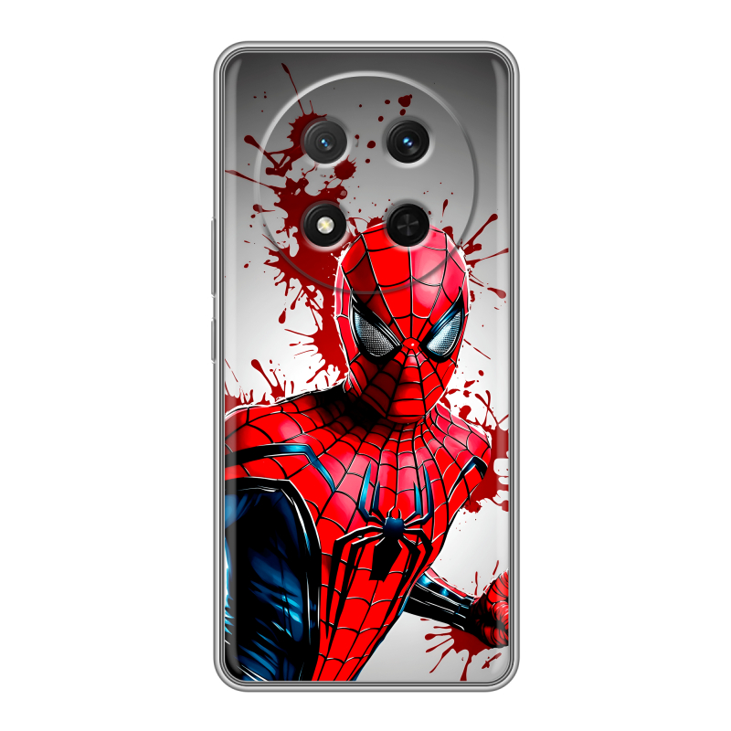 Силиконовый чехол на Honor X9c с принтом Spiderman Человек паук Силиконовый чехол на Honor X9c с принтом Spiderman Человек паук