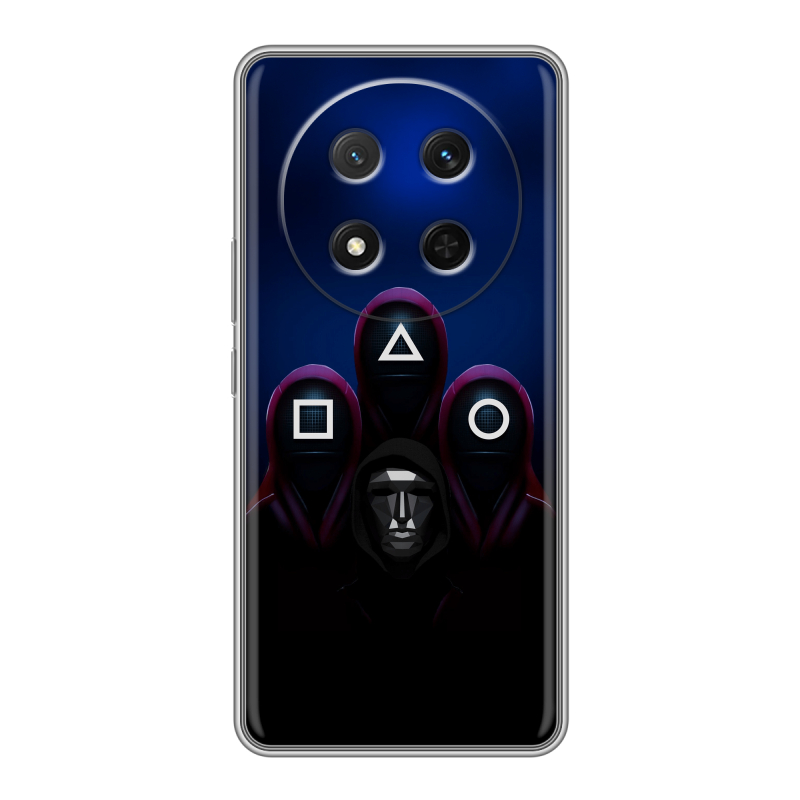Силиконовый чехол на Honor X9c с принтом Игра Кальмара Силиконовый чехол на Honor X9c с принтом Игра Кальмара