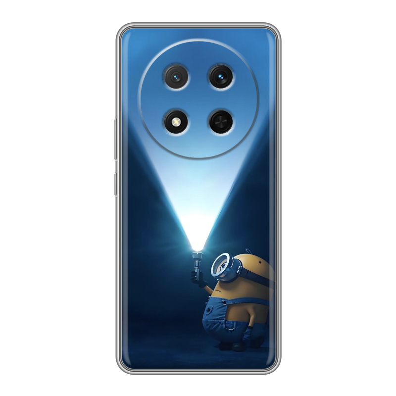 Силиконовый чехол на Honor X9c с принтом Миньоны Силиконовый чехол на Honor X9c с принтом Миньоны