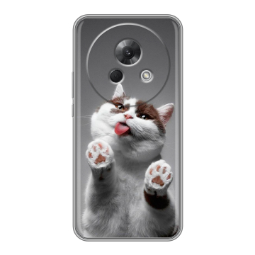 Силиконовый чехол на Meizu Lucky 08 с принтом Коты