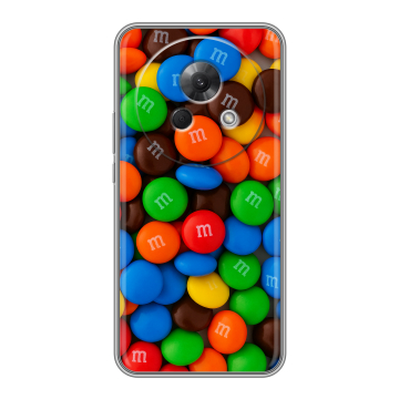 Силиконовый чехол на Meizu Lucky 08 с принтом Конфеты