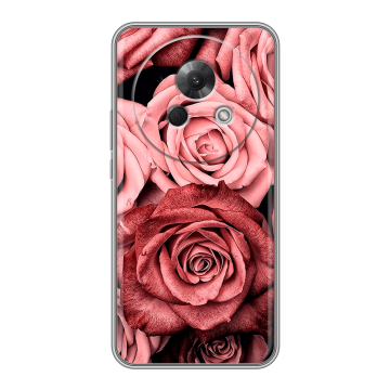 Силиконовый чехол на Meizu Lucky 08 с принтом Цветы розы