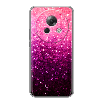 Силиконовый чехол на Meizu Lucky 08 с принтом Блестки
