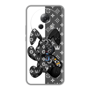 Силиконовый чехол на Meizu Lucky 08 с принтом Луи робот Силиконовый чехол на Meizu Lucky 08 с принтом Луи робот
