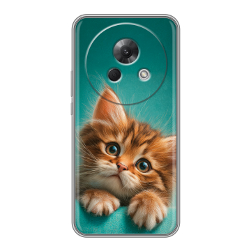 Силиконовый чехол на Meizu Lucky 08 с принтом котенок Силиконовый чехол на Meizu Lucky 08 с принтом котенок