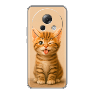 Силиконовый чехол на Meizu Lucky 08 с принтом котенок Силиконовый чехол на Meizu Lucky 08 с принтом котенок