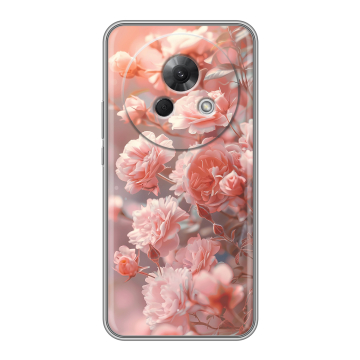 Силиконовый чехол на Meizu Lucky 08 с принтом Розовые розы Силиконовый чехол на Meizu Lucky 08 с принтом Розовые розы