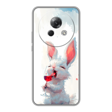 Силиконовый чехол на Meizu Lucky 08 с принтом кролик зайчик Силиконовый чехол на Meizu Lucky 08 с принтом кролик зайчик