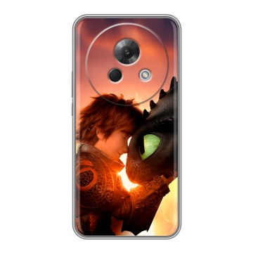 Силиконовый чехол на Meizu Lucky 08 с принтом Как приручить дракона Силиконовый чехол на Meizu Lucky 08 с принтом Как приручить дракона
