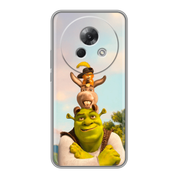 Силиконовый чехол на Meizu Lucky 08 с принтом Шрек Shrek