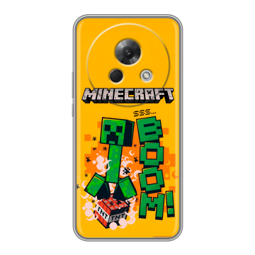 Силиконовый чехол на Meizu Lucky 08 с принтом Майнкрафт Minecraft Силиконовый чехол на Meizu Lucky 08 с принтом Майнкрафт Minecraft