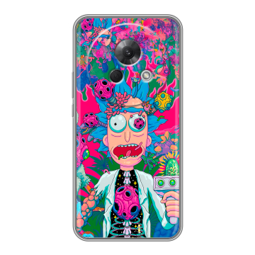 Силиконовый чехол на Meizu Lucky 08 с принтом Рик и Морти Rick Morty Силиконовый чехол на Meizu Lucky 08 с принтом Рик и Морти Rick Morty