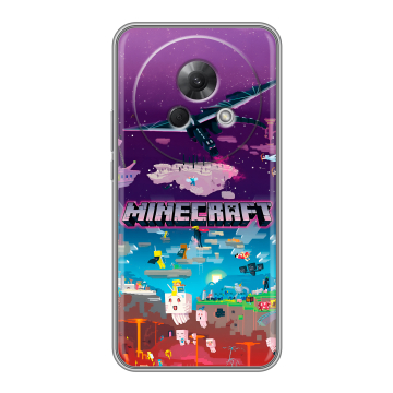 Силиконовый чехол на Meizu Lucky 08 с принтом Майнкрафт Minecraft Силиконовый чехол на Meizu Lucky 08 с принтом Майнкрафт Minecraft