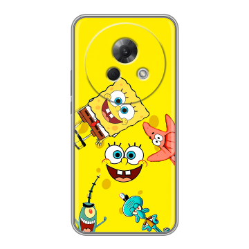 Силиконовый чехол на Meizu Lucky 08 с принтом Спанч боб Спанчбоб Силиконовый чехол на Meizu Lucky 08 с принтом Спанч боб Спанчбоб
