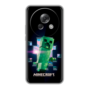 Силиконовый чехол на Meizu Lucky 08 с принтом Майнкрафт Minecraft Силиконовый чехол на Meizu Lucky 08 с принтом Майнкрафт Minecraft