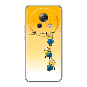 Силиконовый чехол на Meizu Lucky 08 с принтом Миньоны Силиконовый чехол на Meizu Lucky 08 с принтом Миньоны