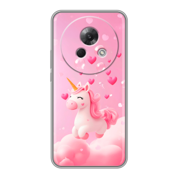 Силиконовый чехол на Meizu Lucky 08 с принтом Единорог Силиконовый чехол на Meizu Lucky 08 с принтом Единорог