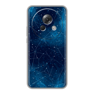 Силиконовый чехол на Meizu Lucky 08 с принтом Космос звезды