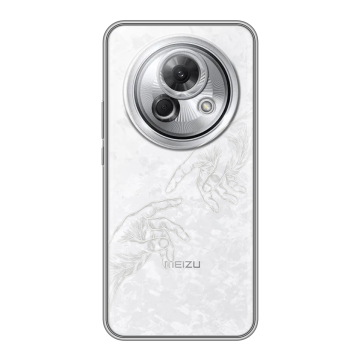 Силиконовый чехол на Meizu Lucky 08 с принтом Сотворение мира