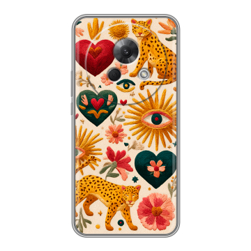 Силиконовый чехол на Meizu Lucky 08 с принтом Модный принт