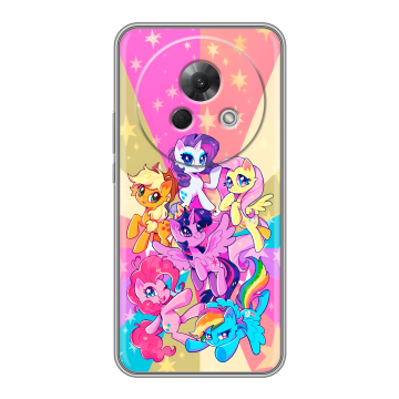Силиконовый чехол на Meizu Lucky 08 с принтом My little pony Дружба чудо Силиконовый чехол на Meizu Lucky 08 с принтом My little pony Дружба чудо