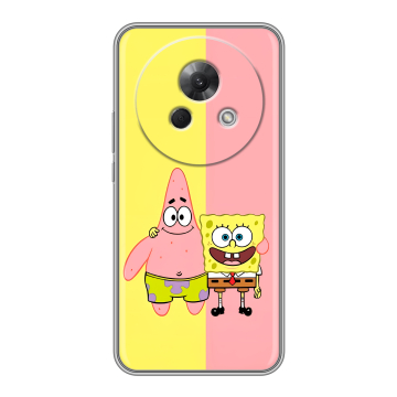 Силиконовый чехол на Meizu Lucky 08 с принтом Спанч боб Спанчбоб Силиконовый чехол на Meizu Lucky 08 с принтом Спанч боб Спанчбоб