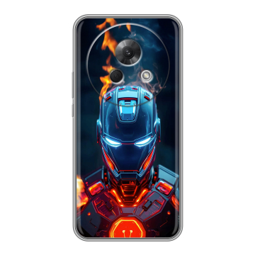 Силиконовый чехол на Meizu Lucky 08 с принтом IronMan Железный человек Силиконовый чехол на Meizu Lucky 08 с принтом IronMan Железный человек