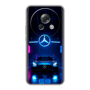 Силиконовый чехол на Meizu Lucky 08 с принтом Mercedes Мерседес Силиконовый чехол на Meizu Lucky 08 с принтом Mercedes Мерседес