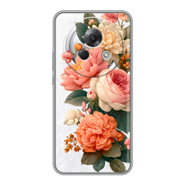 Силиконовый чехол на Meizu Lucky 08 с принтом цветы