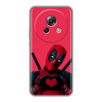 Силиконовый чехол на Meizu Lucky 08 с принтом Дедпул Deadpool Силиконовый чехол на Meizu Lucky 08 с принтом Дедпул Deadpool