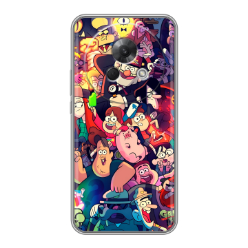 Силиконовый чехол на Meizu Lucky 08 с принтом Gravity Falls Гравити Фолз Силиконовый чехол на Meizu Lucky 08 с принтом Gravity Falls Гравити Фолз