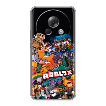 Силиконовый чехол на Meizu Lucky 08 с принтом Roblox Роблокс Силиконовый чехол на Meizu Lucky 08 с принтом Roblox Роблокс