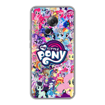Силиконовый чехол на Meizu Lucky 08 с принтом My little pony Дружба чудо Силиконовый чехол на Meizu Lucky 08 с принтом My little pony Дружба чудо