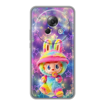 Силиконовый чехол на Meizu Lucky 08 с принтом Labubu Лабубу Силиконовый чехол на Meizu Lucky 08 с принтом Labubu Лабубу