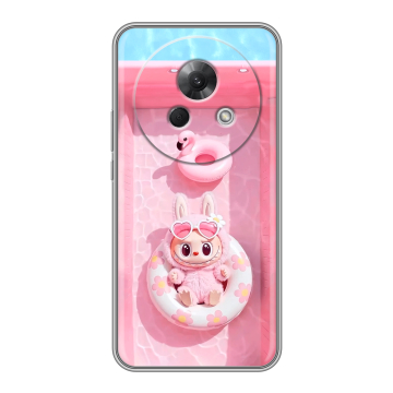 Силиконовый чехол на Meizu Lucky 08 с принтом Labubu Лабубу Силиконовый чехол на Meizu Lucky 08 с принтом Labubu Лабубу