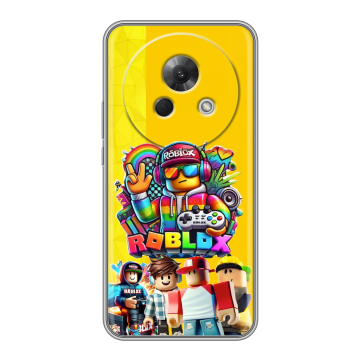Силиконовый чехол на Meizu Lucky 08 с принтом Roblox Роблокс Силиконовый чехол на Meizu Lucky 08 с принтом Roblox Роблокс