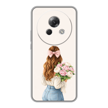 Силиконовый чехол на Meizu Lucky 08 с принтом женский Силиконовый чехол на Meizu Lucky 08 с принтом женский