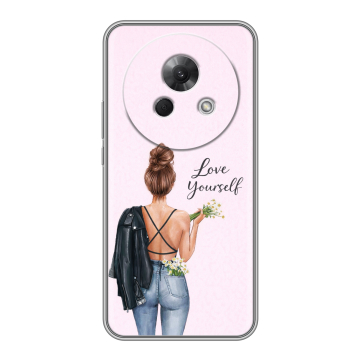 Силиконовый чехол на Meizu Lucky 08 с принтом женский Силиконовый чехол на Meizu Lucky 08 с принтом женский