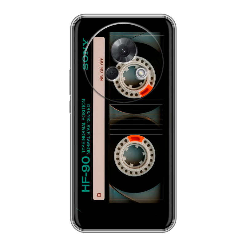 Силиконовый чехол на Meizu Lucky 08 с принтом Кассета Силиконовый чехол на Meizu Lucky 08 с принтом Кассета