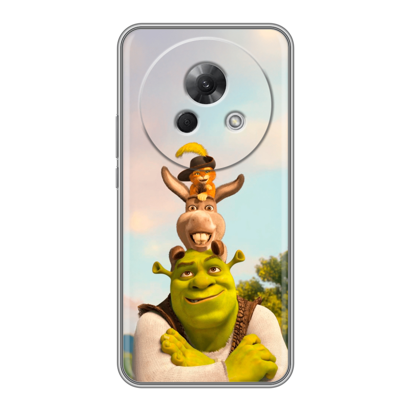 Силиконовый чехол на Meizu Lucky 08 с принтом Шрек Shrek Силиконовый чехол на Meizu Lucky 08 с принтом Шрек Shrek