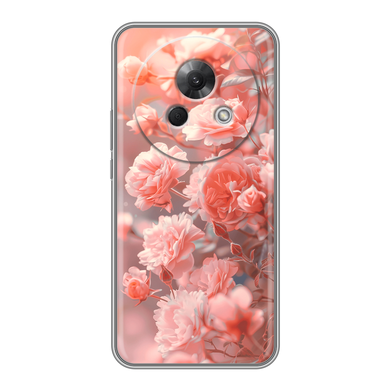 Силиконовый чехол на Meizu Lucky 08 с принтом Розы цветы Силиконовый чехол на Meizu Lucky 08 с принтом Розы цветы