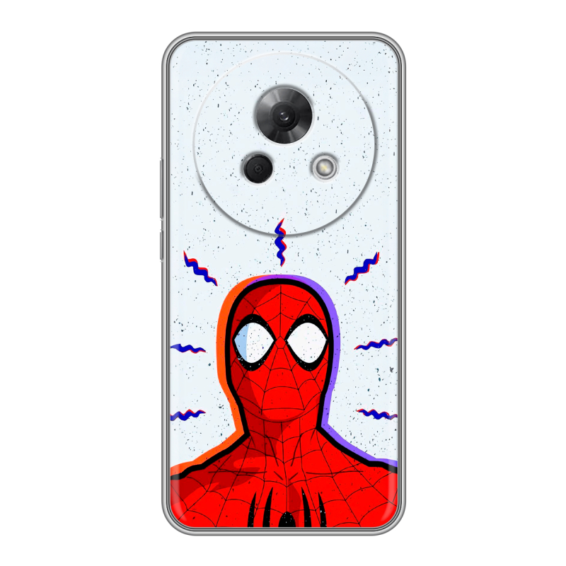 Силиконовый чехол на Meizu Lucky 08 с принтом Spiderman Человек паук Силиконовый чехол на Meizu Lucky 08 с принтом Spiderman Человек паук