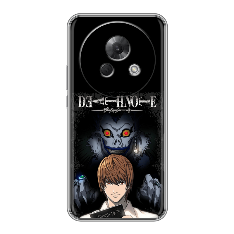 Силиконовый чехол на Meizu Lucky 08 с принтом Death note Тетрадь смерти Силиконовый чехол на Meizu Lucky 08 с принтом Death note Тетрадь смерти