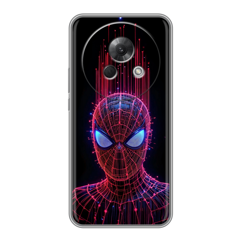 Силиконовый чехол на Meizu Lucky 08 с принтом Spiderman Человек паук Силиконовый чехол на Meizu Lucky 08 с принтом Spiderman Человек паук