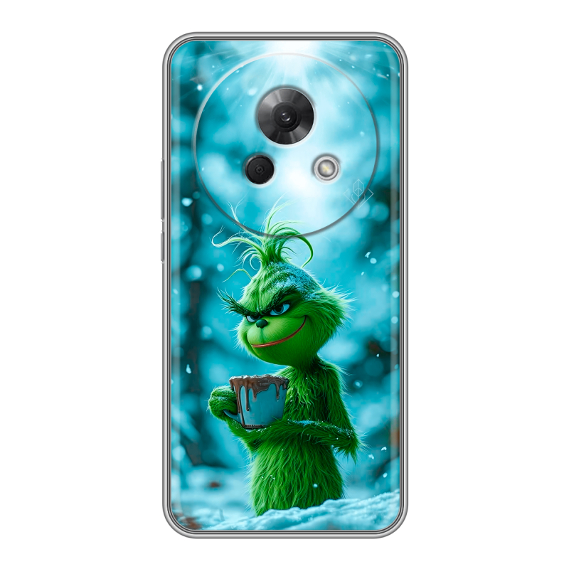 Силиконовый чехол на Meizu Lucky 08 с принтом Новый год гринч Силиконовый чехол на Meizu Lucky 08 с принтом Новый год гринч