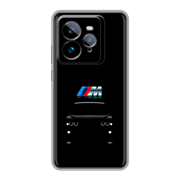Силиконовый чехол на Realme GT7 Pro с принтом БМВ BMW Силиконовый чехол на Realme GT7 Pro с принтом БМВ BMW
