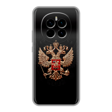 Силиконовый чехол на Honor Magic 7 с принтом Герб России Силиконовый чехол на Honor Magic 7 с принтом Герб России