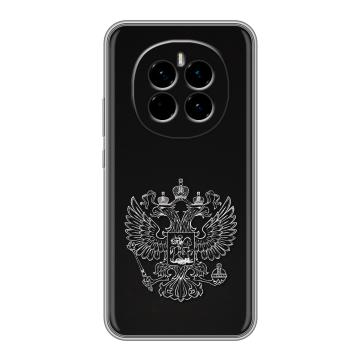 Силиконовый чехол на Honor Magic 7 с принтом Герб России