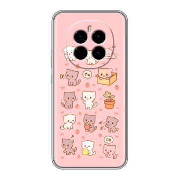 Силиконовый чехол на Honor Magic 7 с принтом Hello Kitty Хелоу Кити